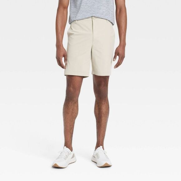 All In Motion Other - All In Motion - Men's 8" Golf Shorts - All In Motion Almond 36